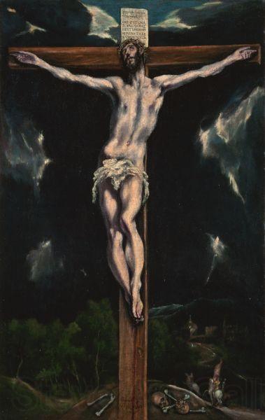 GRECO, El Christ on the Cross Spain oil painting art